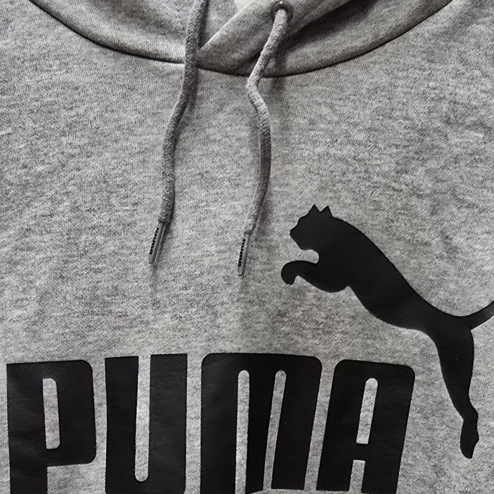 Puma Gray Cat Hoodie